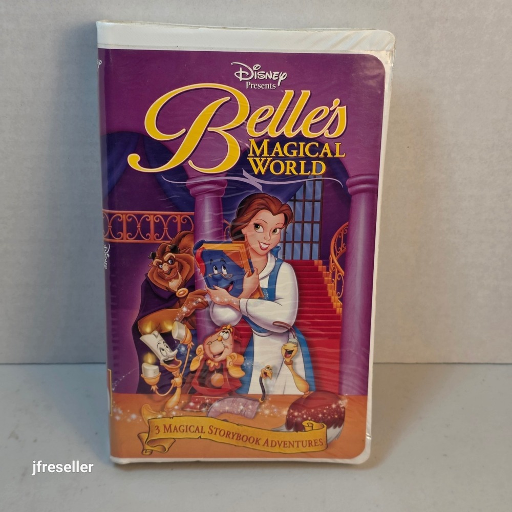 Belle's Magical World VHS W/Clamshell Walt Disney